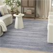 Nourison Home Nourison Washables 6' x 9' Grey Modern Indoor Rug