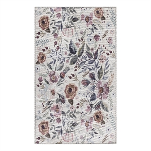 Nourison Home Nourison Washables 3' x 5' Ivory Pink Vintage Indoor Rug