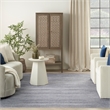 Nourison Home Nourison Washables 8' x 10' Grey Modern Indoor Rug