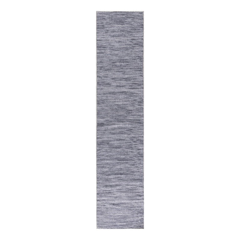 Nourison Home Nourison Washables 8' Runner Grey Modern Indoor Rug