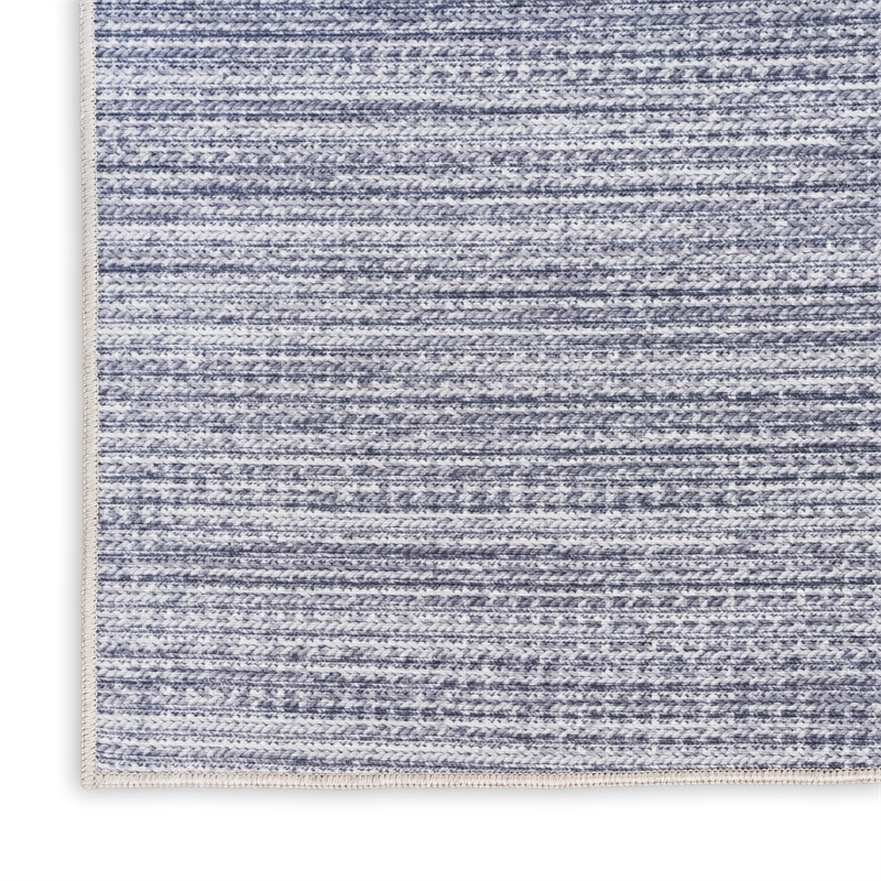 Nourison Home Nourison Washables 5' x 7' Grey Modern Indoor Rug
