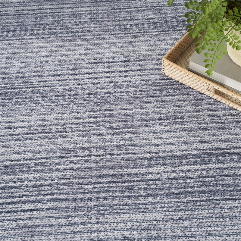 Nourison Home Nourison Washables 5' x 7' Grey Modern Indoor Rug