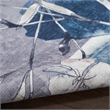 Nourison Home Nourison Washables 5' x 7' Grey Blue Modern Indoor Rug
