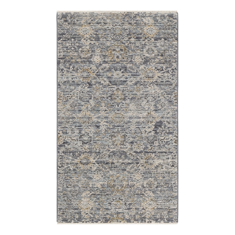 Nourison Home Nyle 3' x 5' Charcoal Vintage Indoor Rug