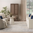 Nourison Home Nyle 5' x 8' Light Blue Vintage Indoor Rug