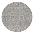 Nourison Home Nyle 8' x Round Charcoal Vintage Indoor Rug
