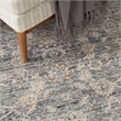 Nourison Home Nyle 5' x 8' Charcoal Vintage Indoor Rug