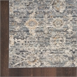 Nourison Home Nyle 8' Runner Charcoal Vintage Indoor Rug