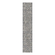 Nourison Home Nyle 8' Runner Charcoal Vintage Indoor Rug