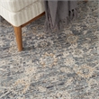 Nourison Home Nyle 8' x 10' Charcoal Vintage Indoor Rug