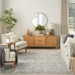 Nourison Home Nyle 8' x 10' Charcoal Vintage Indoor Rug