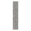 Nourison Home Nyle 10' Runner Charcoal Vintage Indoor Rug