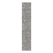 Nourison Home Nyle 12' Runner Charcoal Vintage Indoor Rug