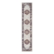 Nourison Passion 10' Runner Ivory Blue Fabric Vintage Area Rug (10' Runner)