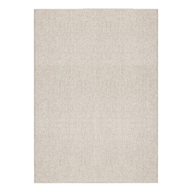 Nourison Home Textured Home 4' x 6 Ivory Beige Farmhouse Indoor Rug