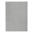Nourison Home Textured Home 4' x 6 Ivory Grey Farmhouse Indoor Rug