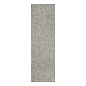Nourison Home Textured Home 8' Runner Ivory Grey Farmhouse Indoor Rug