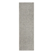 Nourison Home Textured Home 8' Runner Ivory Grey Farmhouse Indoor Rug