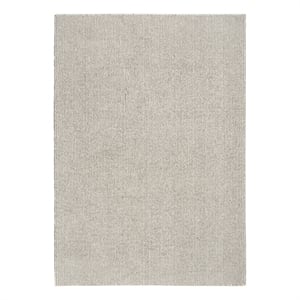 Nourison Home Textured Home 8' x 10' Ivory Mocha Farmhouse Indoor Rug
