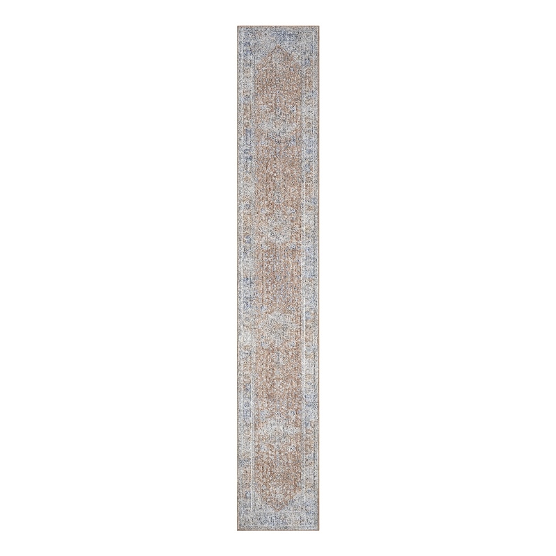 Nourison Home Timeless Classics 8' Runner Blue Multicolor Vintage Indoor Rug