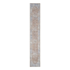 Nourison Home Timeless Classics 8' Runner Blue Multicolor Vintage Indoor Rug