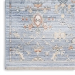 Nourison Home Timeless Classics 8' Runner Blue Ivory Vintage Indoor Rug