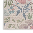 Nourison Home Washables 10' Runner Multi-color Fabric Indoor Rug