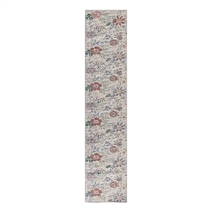 Nourison Home Washables 10' Runner Multi-color Fabric Indoor Rug
