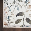 Nourison Home Washables 8' Runner Ivory Multicolor Contemporary Indoor Rug