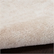Nourison Serenity Home 9' x 12' Fabric Ivory Cream Modern Indoor Rug