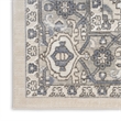 Nourison Concerto 8' Runner Ivory Blue Fabric Vintage Area Rug (8' Runner)