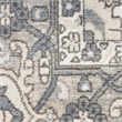 Nourison Concerto 5' x 7' Ivory Blue Fabric Vintage Area Rug (5' x 7')