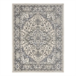 Nourison Concerto 5' x 7' Ivory Blue Fabric Vintage Area Rug (5' x 7')