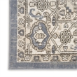 Nourison Concerto 8' Runner Blue Fabric Vintage Area Rug (8' Runner)