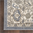 Nourison Concerto 8' Runner Blue Fabric Vintage Area Rug (8' Runner)