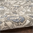Nourison Concerto 8' Runner Blue Fabric Vintage Area Rug (8' Runner)
