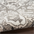 Nourison Concerto 8' Runner Gray Fabric Vintage Area Rug (8' Runner)