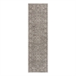 Nourison Concerto 8' Runner Gray Fabric Vintage Area Rug (8' Runner)