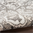 Nourison Concerto 5' x 7' Gray Fabric Vintage Area Rug (5' x 7')