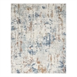 Nourison Concerto 8' x 10' Beige Blue Rust Fabric Modern Area Rug (8' x 10')