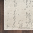 Nourison Concerto 5' x 7' Cream Gray Fabric Modern Area Rug (5' x 7')