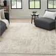 Nourison Concerto 5' x 7' Cream Gray Fabric Modern Area Rug (5' x 7')