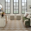 Nourison Washable Modern Jute 8' x 10' Fabric Natural Ivory Modern Indoor Rug