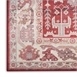 Nourison Vintage Home 5' x 7' Fabric Red Bohemian Indoor Rug