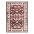 Nourison Vintage Home 5' x 7' Fabric Red Bohemian Indoor Rug