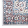 Nourison Vintage Home 5' x 7' Fabric Ivory Red Bohemian Indoor Rug