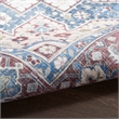 Nourison Vintage Home 5' x 7' Fabric Ivory Red Bohemian Indoor Rug