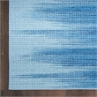 Nourison Vintage Home 5' x 7' Fabric Blue Modern Indoor Rug