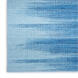 Nourison Vintage Home 6' x 9' Fabric Blue Modern Indoor Rug