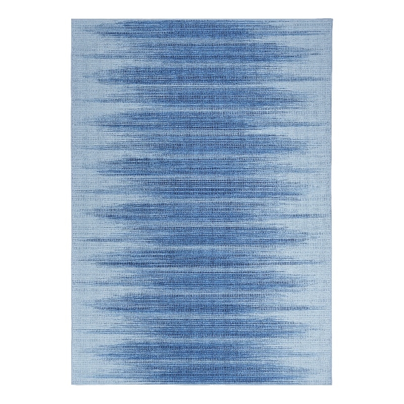 Nourison Vintage Home 6' x 9' Fabric Blue Modern Indoor Rug